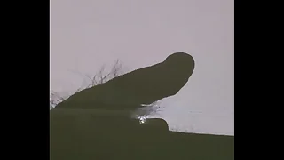 早晨勃起后在影子下自慰射精