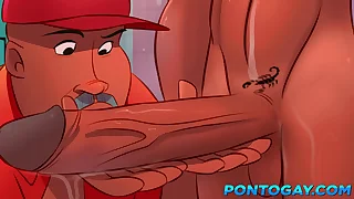 Astros do Basquete - Fudendo no vesti&aacute;rio depois do treino